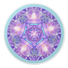 Paars W1 Keramische Knop