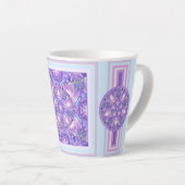 Paars W1 Latte Mok (Rechterhoek)