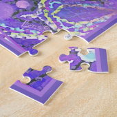 Paars W1 Legpuzzel (Zijkant)