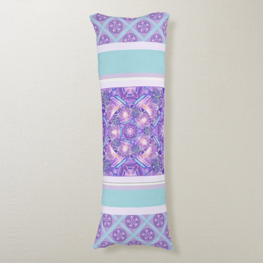 Paars W1 Lichaamskussen (Voorkant Verticaal)
