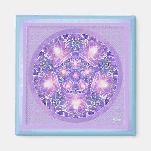 Paars W1 Magneet (Voorkant)