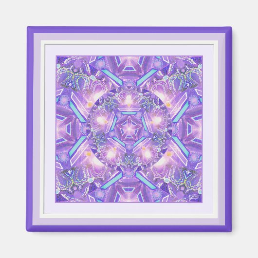 Paars W1 Magneet (Voorkant)