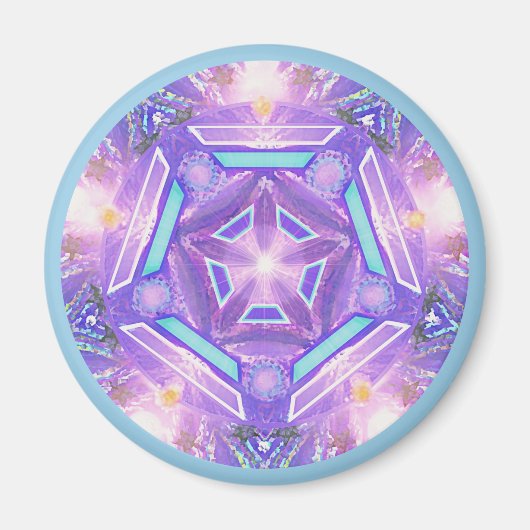 Paars W1 Magneet (Voorkant)