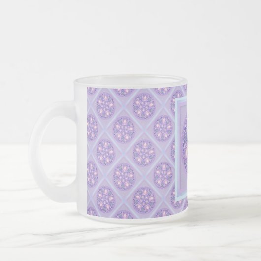 Paars W1 Matglas Koffiemok (Links)