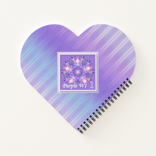 Paars W1 Notitieboek (Achterkant)