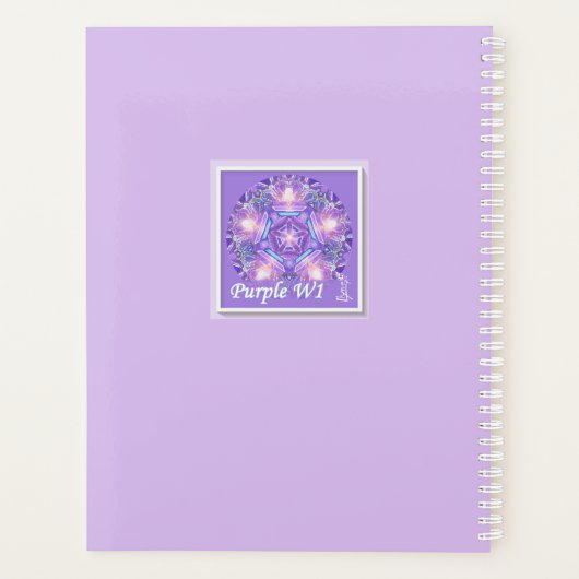 Paars W1 Planner (Achterkant)