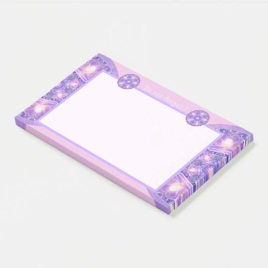 Paars W1 Post-it® Notes (Schuin)