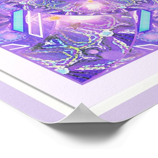 Paars W1 Poster (Hoek)