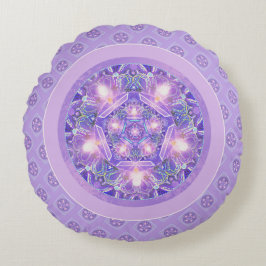 Paars W1 Rond Kussen