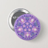 Paars W1 Ronde Button 5,7 Cm (Voorkant /achterkant)