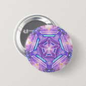 Paars W1 Ronde Button 5,7 Cm (Voorkant /achterkant)