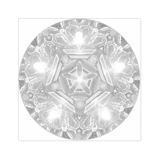 Paars W1 Rubberstempel (Afrduk)