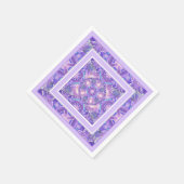 Paars W1 Servet (Hoek)