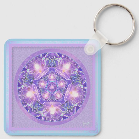 Paars W1 Sleutelhanger (Achterkant)