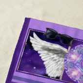 Paars W1 Strandlaken (In situ)