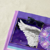 Paars W1 Strandlaken (In situ)