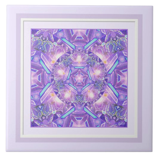 Paars W1 Tegeltje (Voorkant)