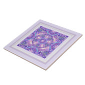 Paars W1 Tegeltje (Zijkant)