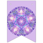 Paars W1 Vlaggetjes (Tweede vlag)