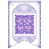 Paars W1 Vlaggetjes (Eerste vlag)