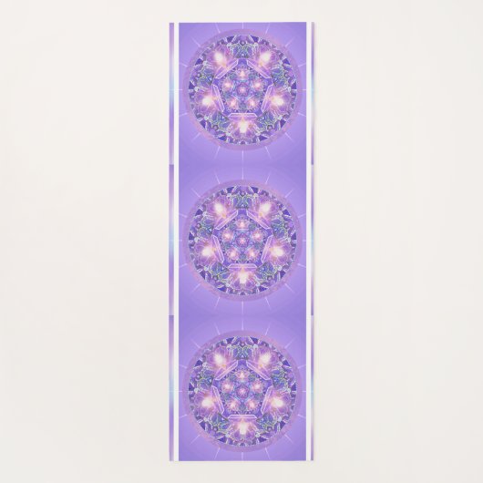 Paars W1 Yogamat (Achterkant)