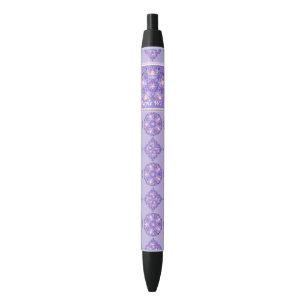 Paars W1 Zwarte Inkt Pen