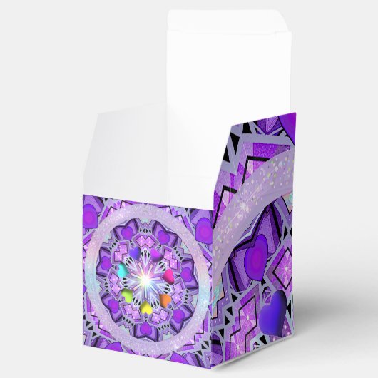 Paars W2 Bedankdoosjes (Geopend)