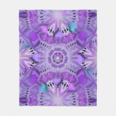 Paars W2 Fleece Deken (Voorkant)