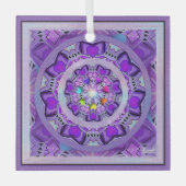 Paars W2 Glas Ornament (Voorkant)