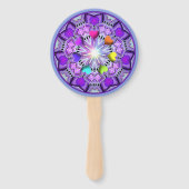 Paars W2 Handwaaier (Achterkant)