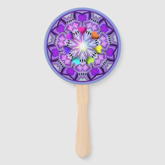 Paars W2 Handwaaier (Achterkant)