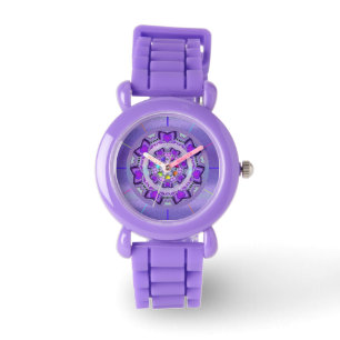 Paars W2 Horloge