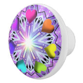 Paars W2 Keramische Knop (Rechts)