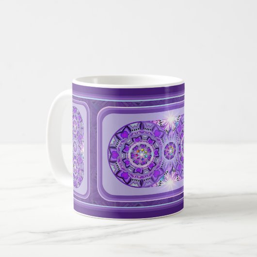 Paars W2 Koffiemok (Voorkant links)