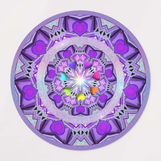 Paars W2 Labels (Design 1)