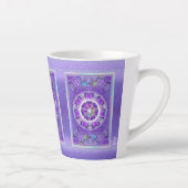 Paars W2 Latte Mok (Rechts)