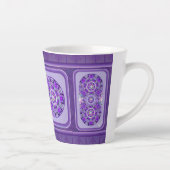Paars W2 Latte Mok (Rechts)