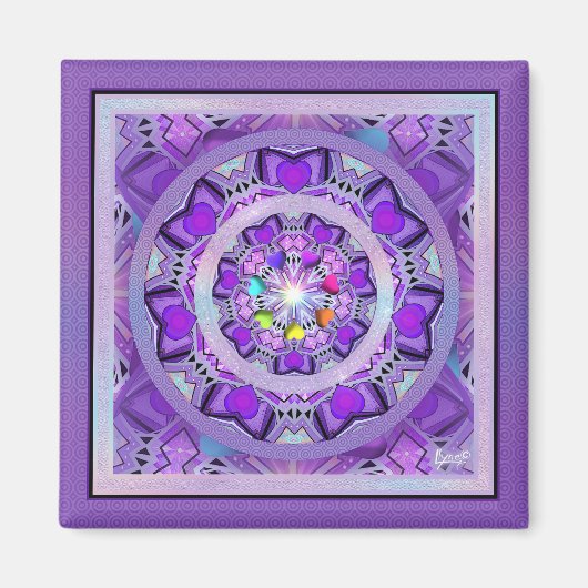 Paars W2 Magneet (Voorkant)