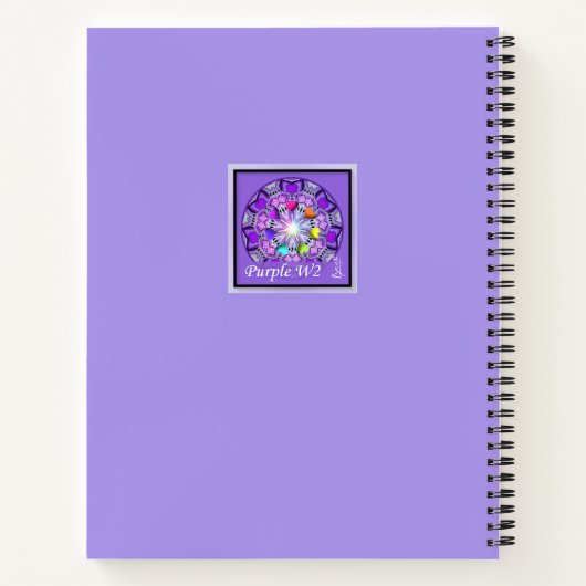 Paars W2 Notitieboek (Achterkant)