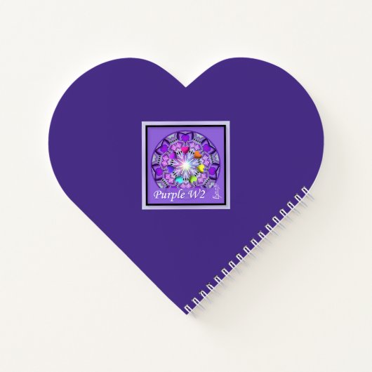 Paars W2 Notitieboek (Achterkant)