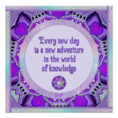 Paars W2 Perfect Poster (Voorkant)