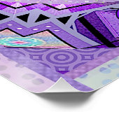 Paars W2 Perfect Poster (Hoek)