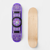 Paars W2 Persoonlijk Skateboard (Voorkant)