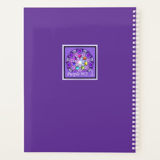 Paars W2 Planner (Achterkant)