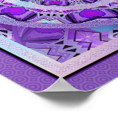 Paars W2 Poster (Hoek)