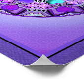 Paars W2 Poster (Hoek)