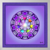 Paars W2 Poster (Voorkant)