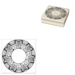 Paars W2 Rubberstempel