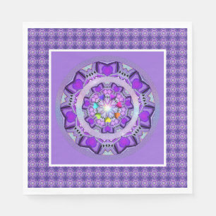 Paars W2 Servet
