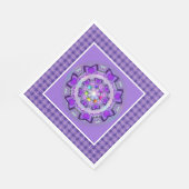 Paars W2 Servet (Hoek)